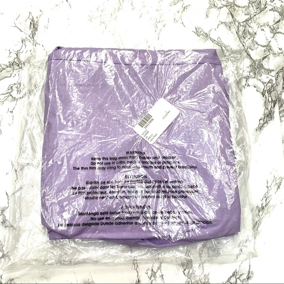 NWT LPA Cropped Pant in Lavender - Picture 4 of 4